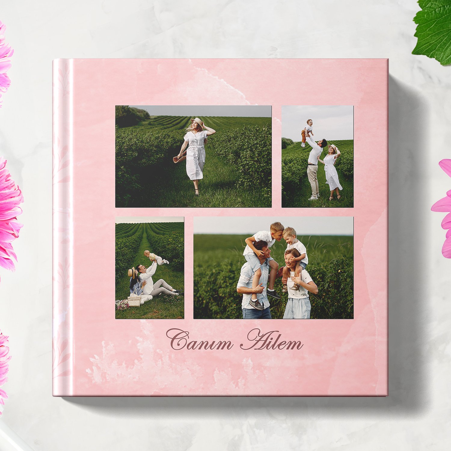 ''Canım Ailem'' Tasarımlı Panoramik Albüm